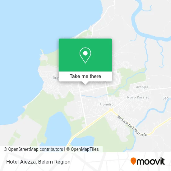 Hotel Aiezza map