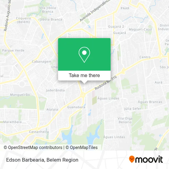 Edson Barbearia map