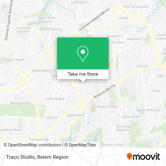 Traço Studio map