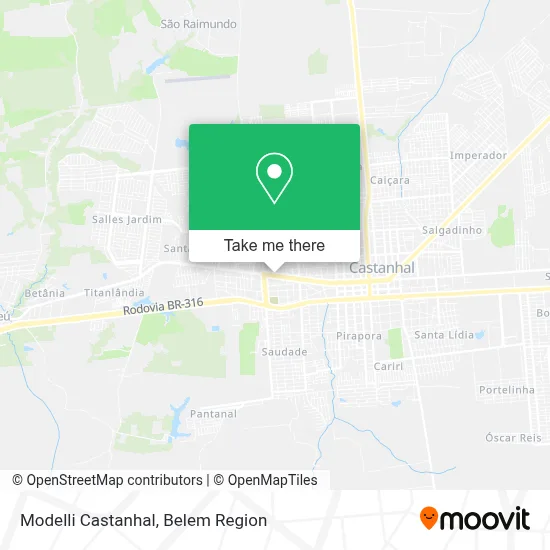 Modelli Castanhal map