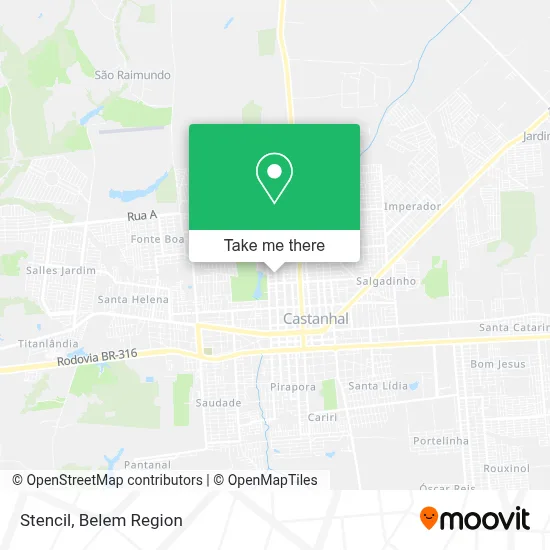Stencil map