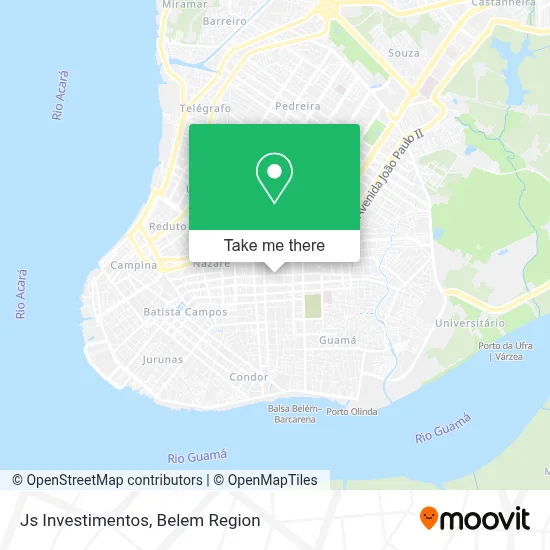 Js Investimentos map