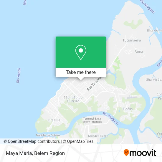 Maya Maria map