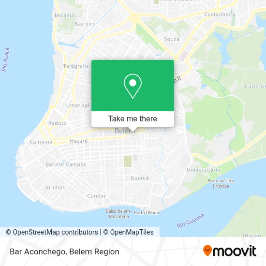 Bar Aconchego map