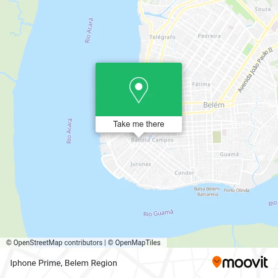 Iphone Prime map