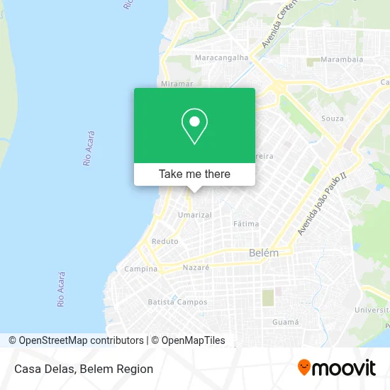 Casa Delas map