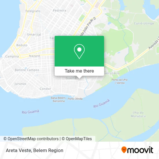 Areta Veste map