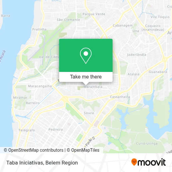 Taba Iniciativas map