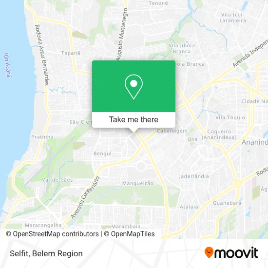 Selfit map