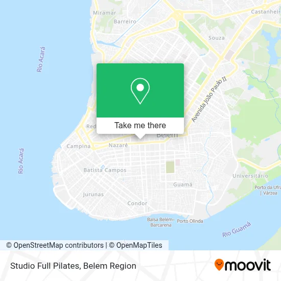 Studio Full Pilates map