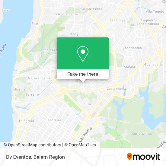 Dy Eventos map