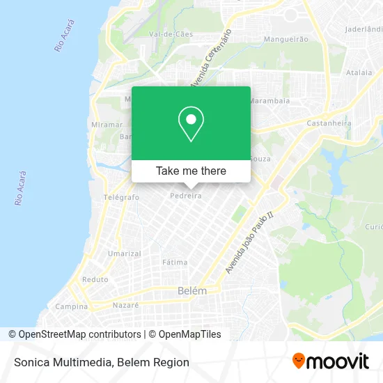 Sonica Multimedia map