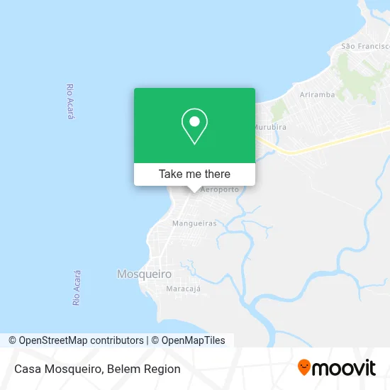 Casa Mosqueiro map