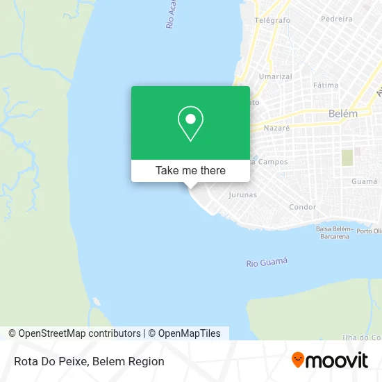 Rota Do Peixe map