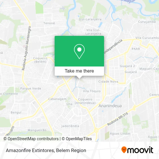 Amazonfire Extintores map