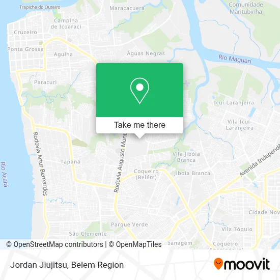 Jordan Jiujitsu map