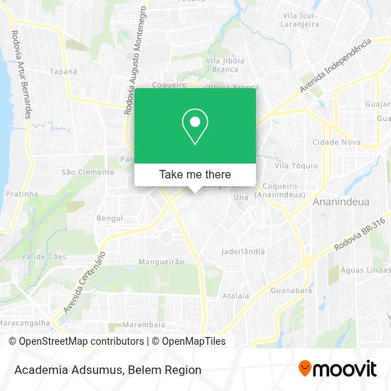 Academia Adsumus map