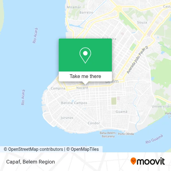 Capaf map