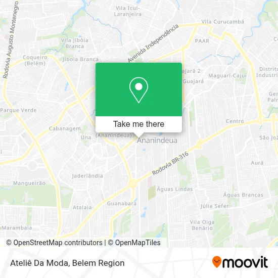 Ateliê Da Moda map