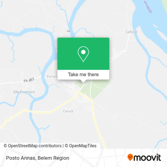 Posto Annas map