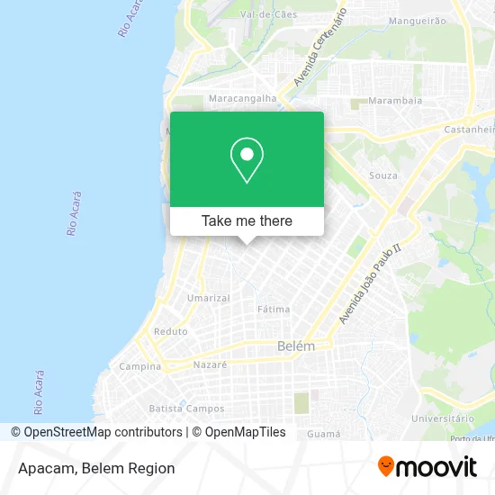Apacam map