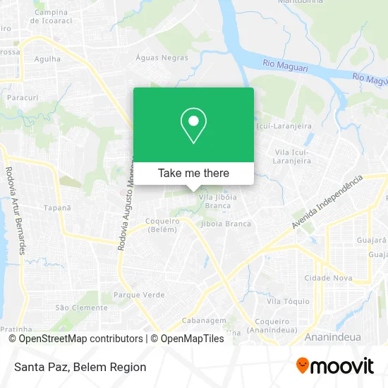 Santa Paz map