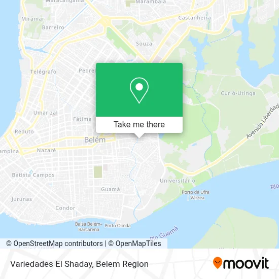 Variedades El Shaday map