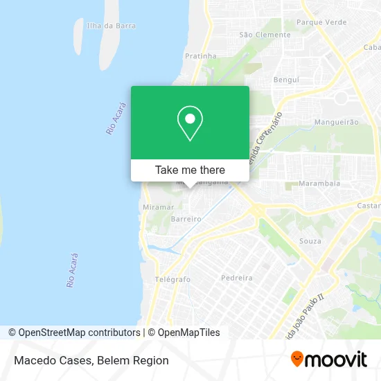 Macedo Cases map