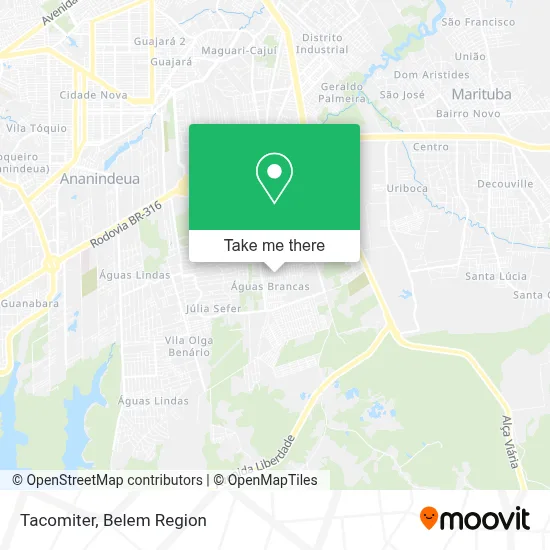 Tacomiter map