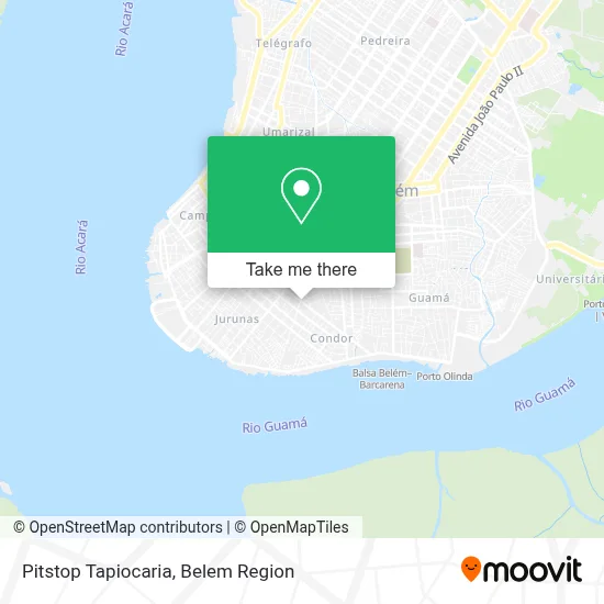 Pitstop Tapiocaria map