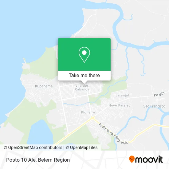 Posto 10 Ale map