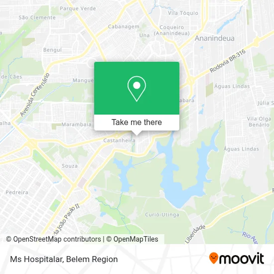 Ms Hospitalar map