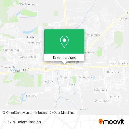 Gazin map