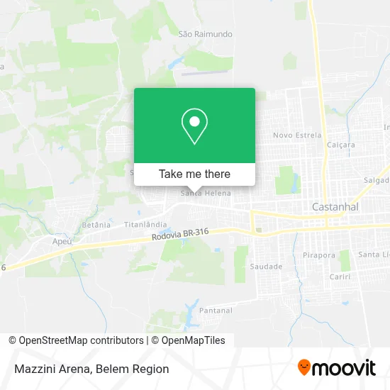 Arena Mazzini map
