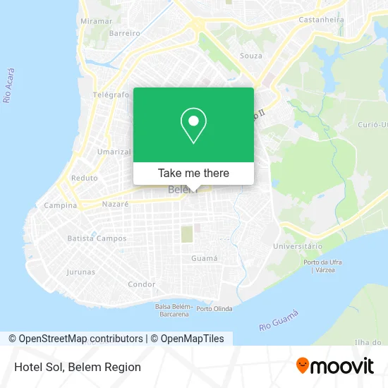 Hotel Sol map