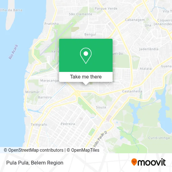 Pula Pula map