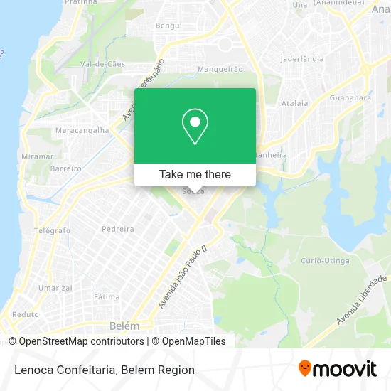 Lenoca Confeitaria map