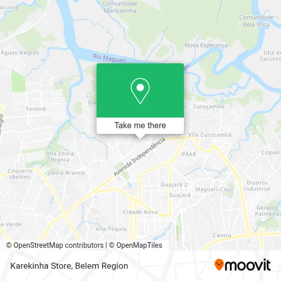 Karekinha Store map