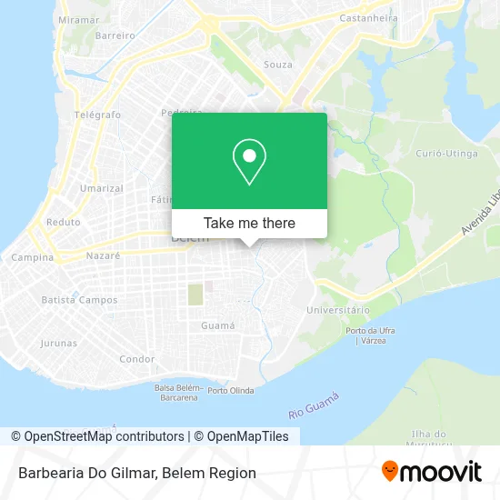 Barbearia Do Gilmar map