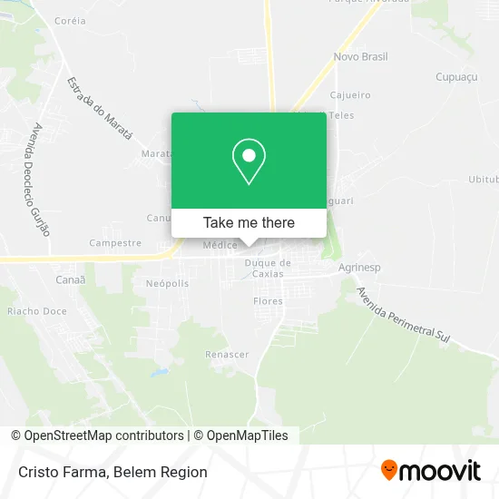 Cristo Farma map