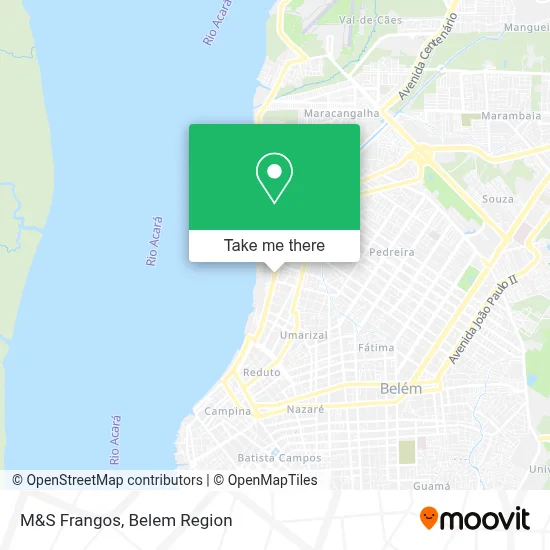 M&S Frangos map