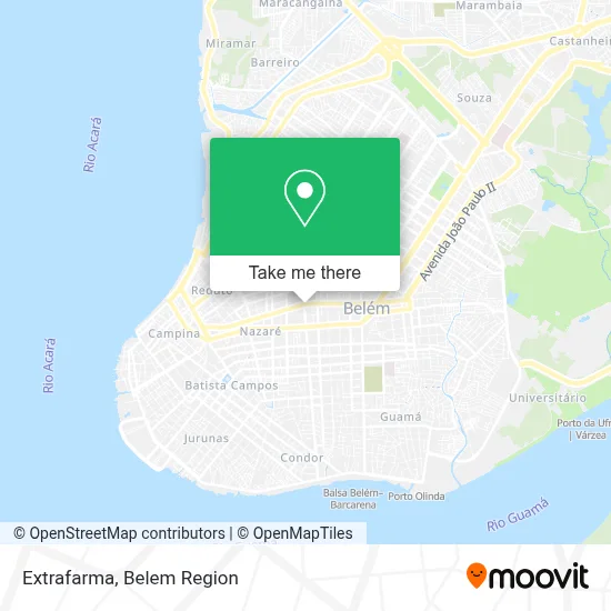 Extrafarma map