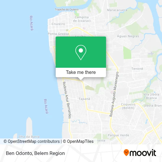 Ben Odonto map