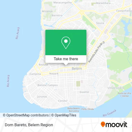 Dom Bareto map