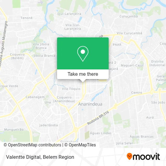Valentte Digital map