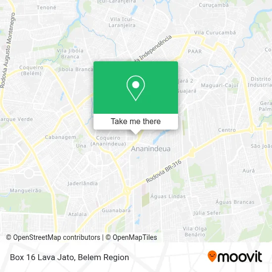 Box 16 Lava Jato map