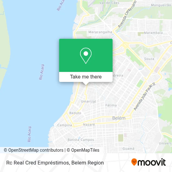 Rc Real Cred Empréstimos map