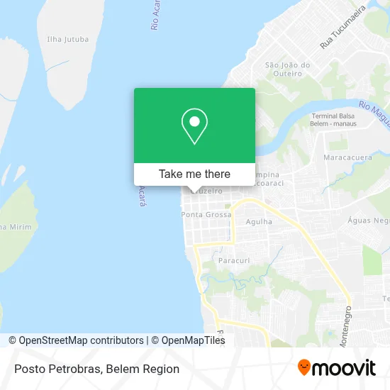 Posto Petrobras map