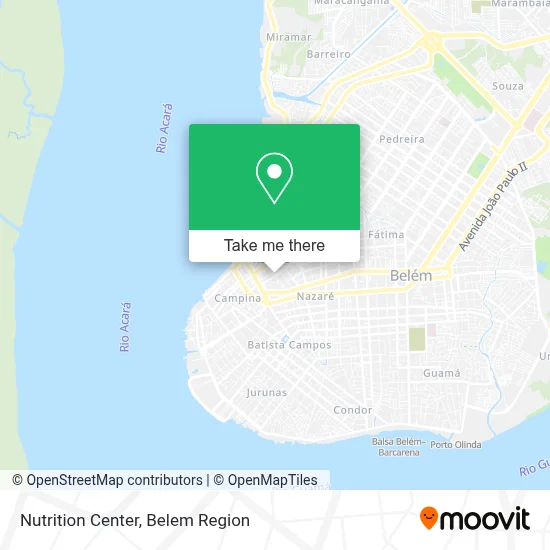 Center Nutrition map