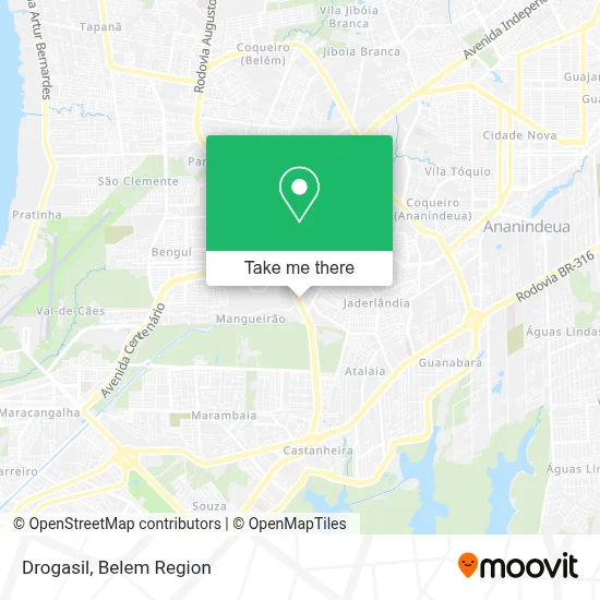 Drogasil map
